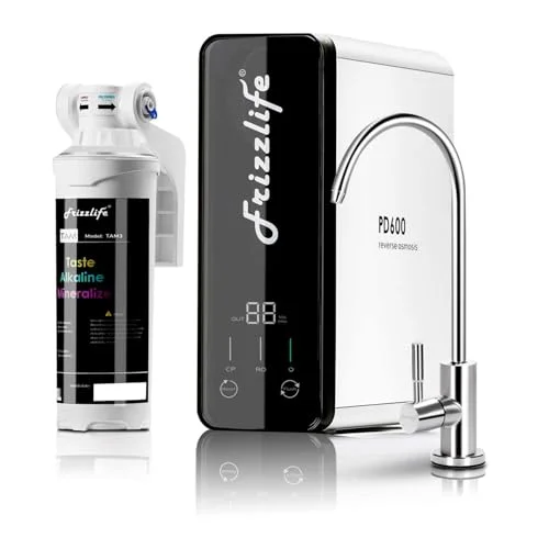 Frizzlife PD600-TAM3 tankless alkaline reverse osmosis system