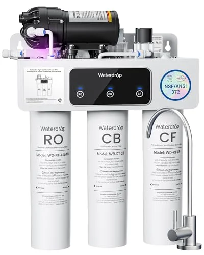 Waterdrop T3-C plug-in reverse osmosis water filtration system
